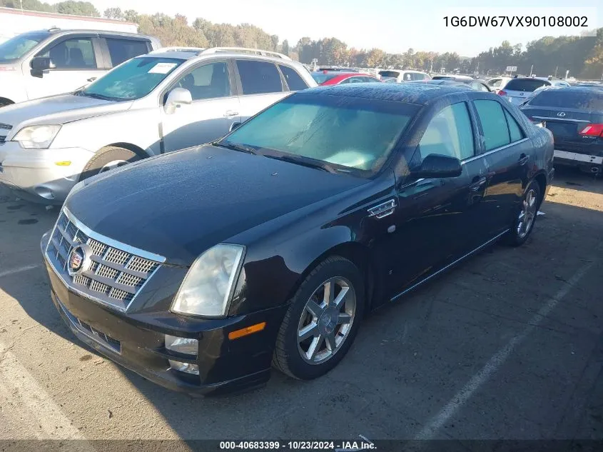 2009 Cadillac Sts V6 VIN: 1G6DW67VX90108002 Lot: 40683399