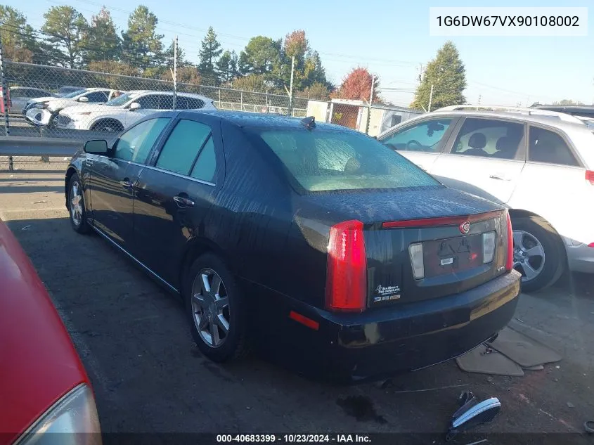 2009 Cadillac Sts V6 VIN: 1G6DW67VX90108002 Lot: 40683399