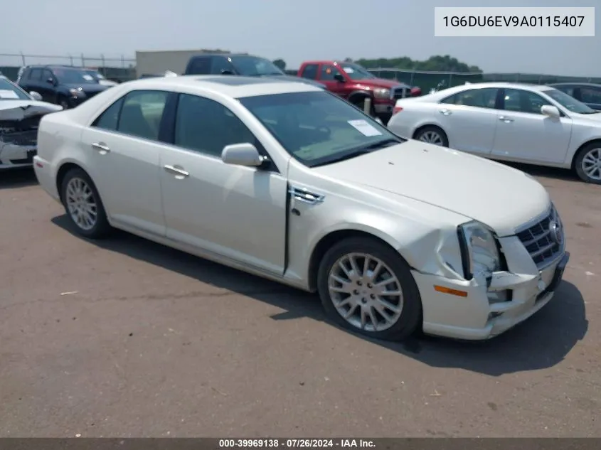 2010 Cadillac Sts Luxury Package VIN: 1G6DU6EV9A0115407 Lot: 39969138