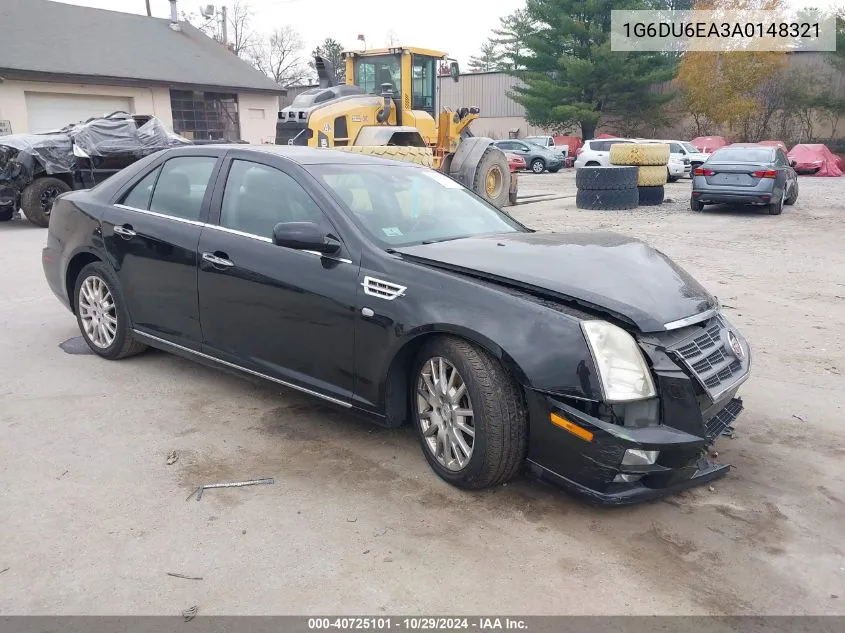 2010 Cadillac Sts Performance VIN: 1G6DU6EA3A0148321 Lot: 40725101