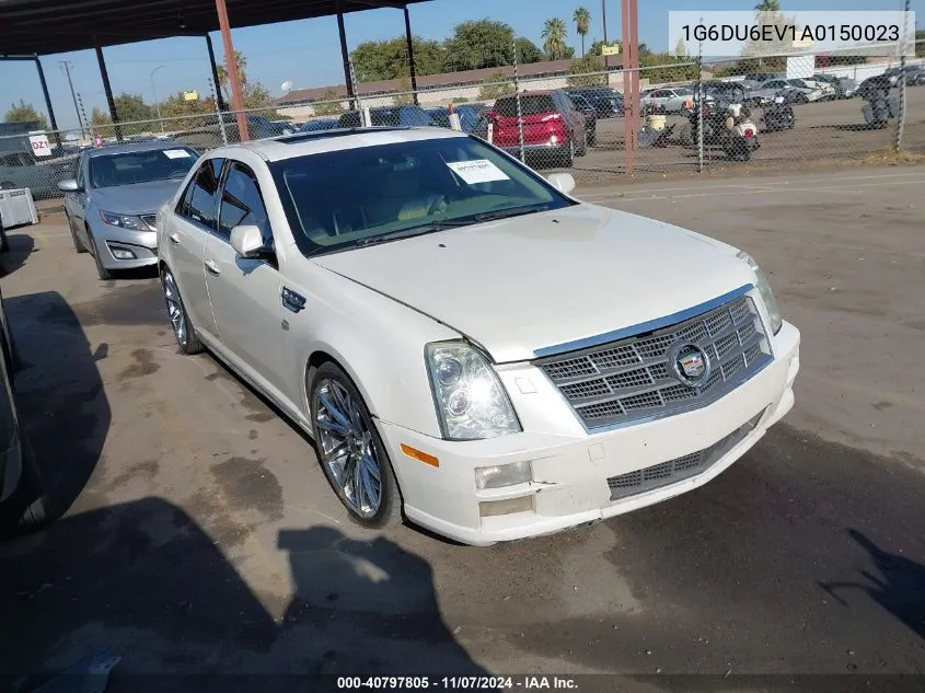 2010 Cadillac Sts Premium Package VIN: 1G6DU6EV1A0150023 Lot: 40797805