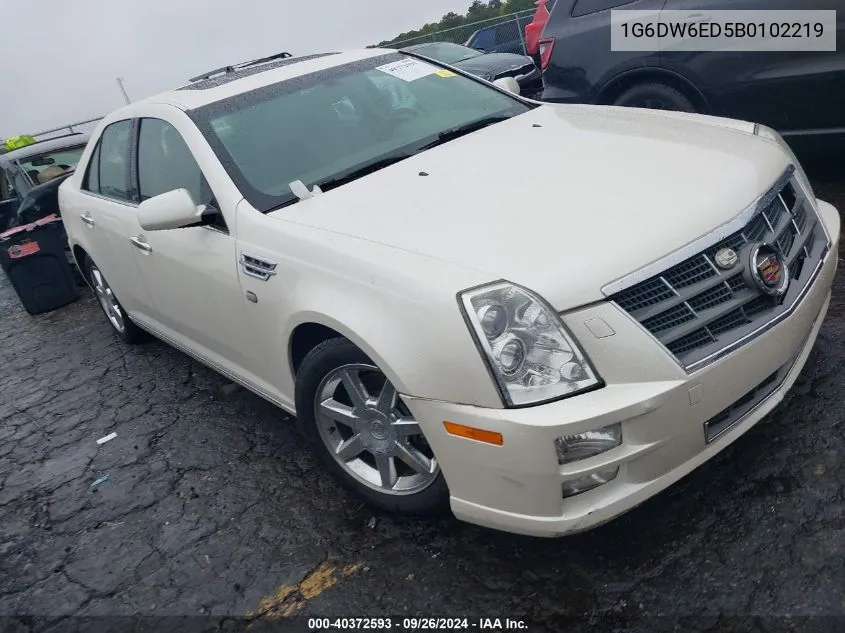 1G6DW6ED5B0102219 2011 Cadillac Sts Luxury