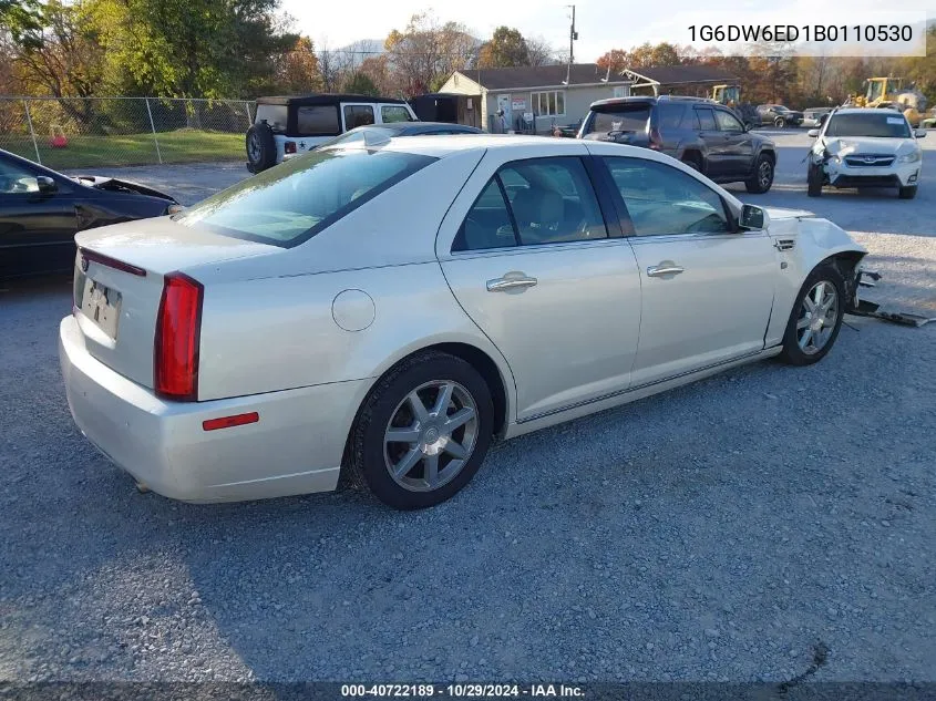 2011 Cadillac Sts Luxury VIN: 1G6DW6ED1B0110530 Lot: 40722189