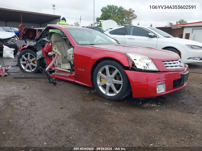 2005 Cadillac Xlr Standard VIN: 1G6YV34A355602591 Lot: 40392828