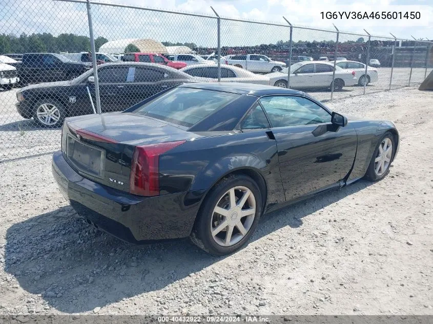 1G6YV36A465601450 2006 Cadillac Xlr Standard