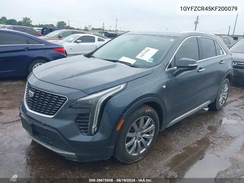 2019 Cadillac Xt4 Premium Luxury VIN: 1GYFZCR45KF200079 Lot: 39675806