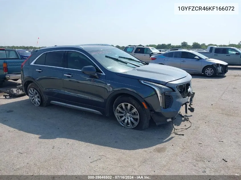 2019 Cadillac Xt4 Premium Luxury VIN: 1GYFZCR46KF166072 Lot: 39848502