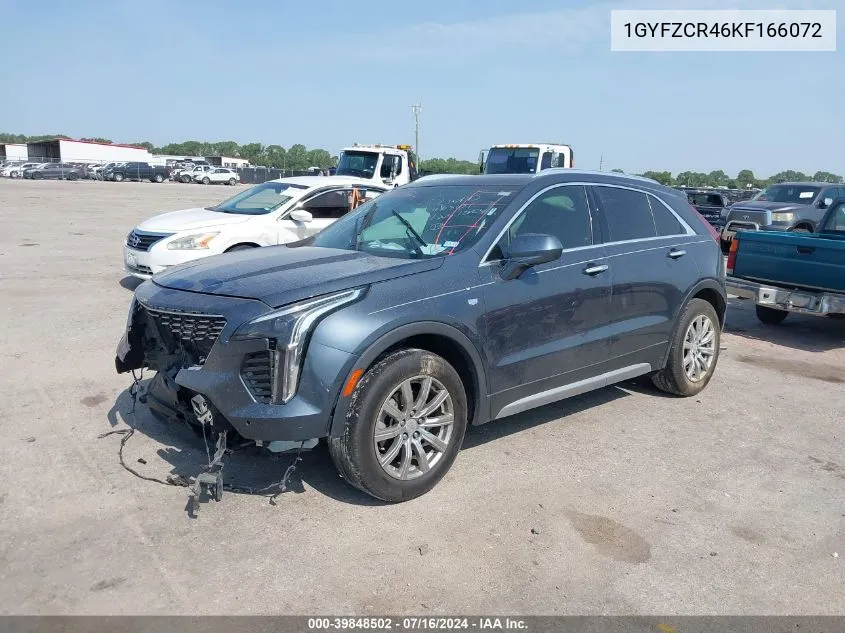 2019 Cadillac Xt4 Premium Luxury VIN: 1GYFZCR46KF166072 Lot: 39848502