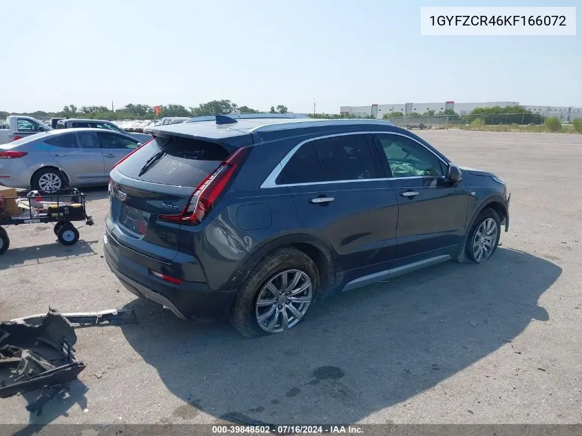 1GYFZCR46KF166072 2019 Cadillac Xt4 Premium Luxury