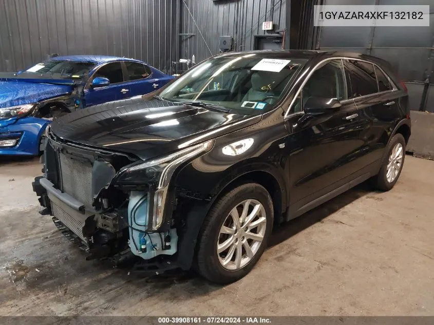 1GYAZAR4XKF132182 2019 Cadillac Xt4 Luxury