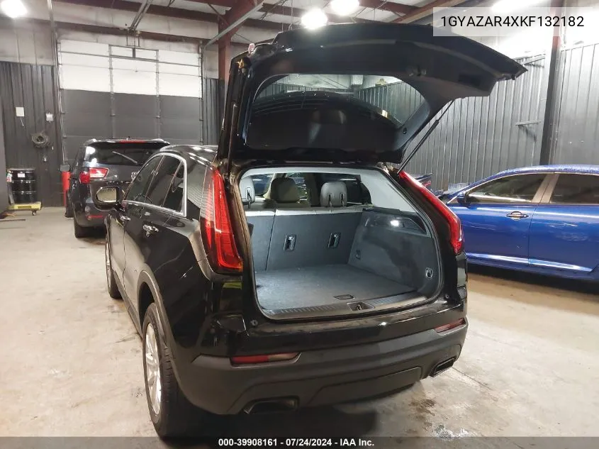 2019 Cadillac Xt4 Luxury VIN: 1GYAZAR4XKF132182 Lot: 39908161