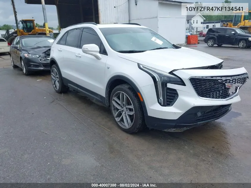 2019 Cadillac Xt4 Sport VIN: 1GYFZFR47KF134541 Lot: 40007380