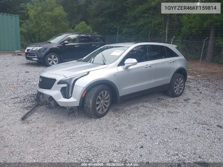 1GYFZER46KF159814 2019 Cadillac Xt4 Sport