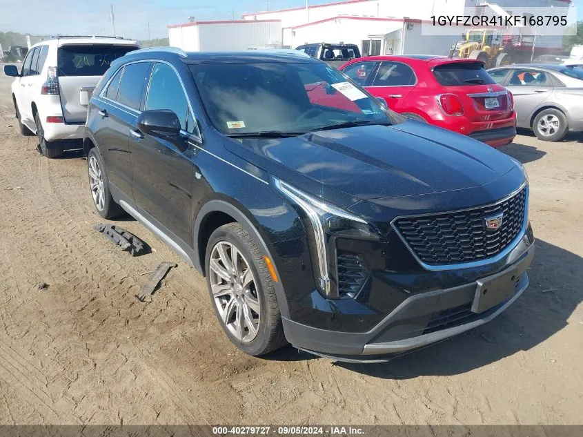 1GYFZCR41KF168795 2019 Cadillac Xt4 Premium Luxury