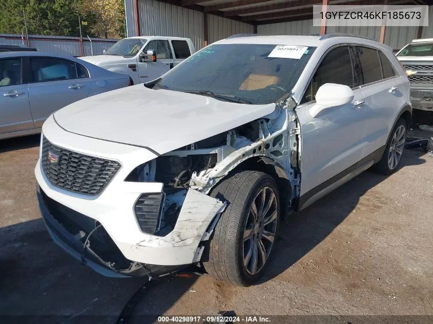 1GYFZCR46KF185673 2019 Cadillac Xt4 Premium Luxury