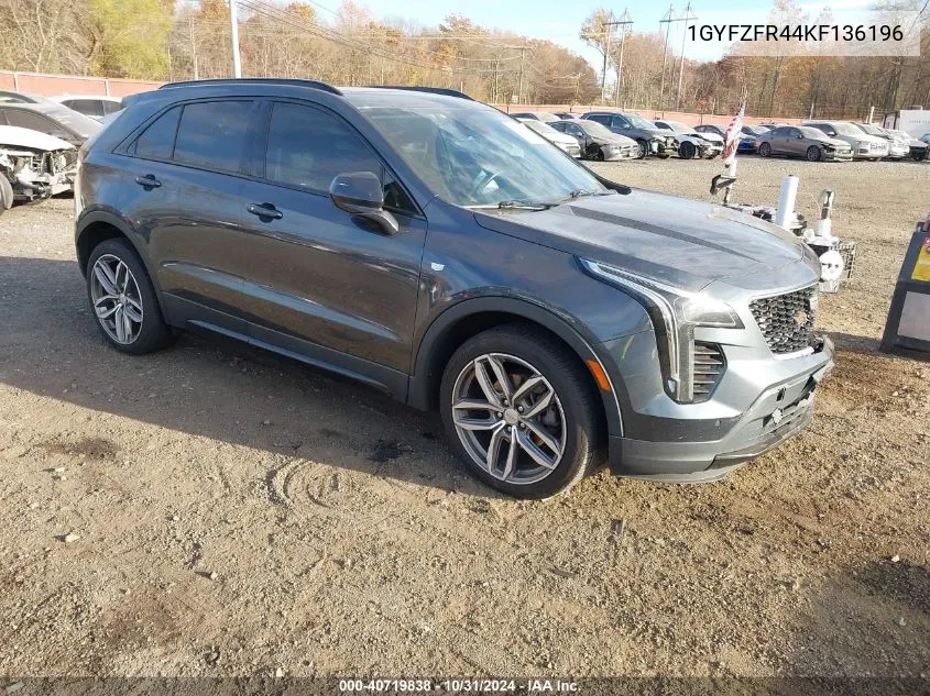 2019 Cadillac Xt4 Sport VIN: 1GYFZFR44KF136196 Lot: 40719838