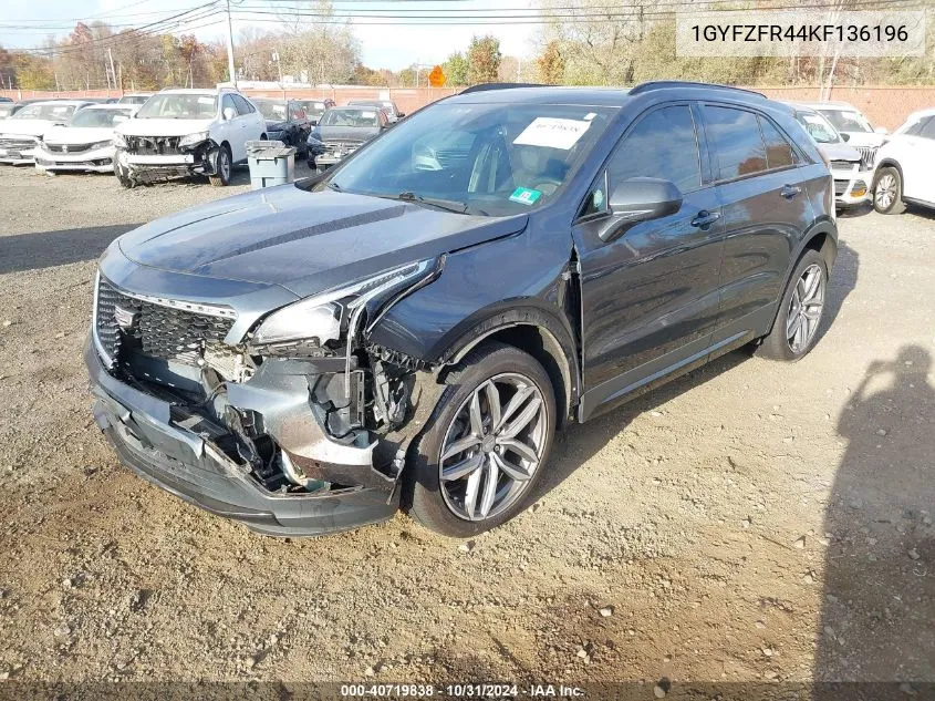 2019 Cadillac Xt4 Sport VIN: 1GYFZFR44KF136196 Lot: 40719838