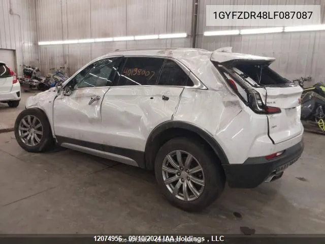 2020 Cadillac Xt4 Premium Luxury VIN: 1GYFZDR48LF087087 Lot: 12074956