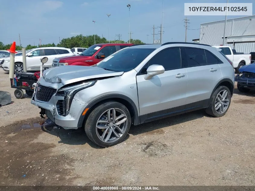 2020 Cadillac Xt4 Fwd Sport VIN: 1GYFZER44LF102545 Lot: 40059985