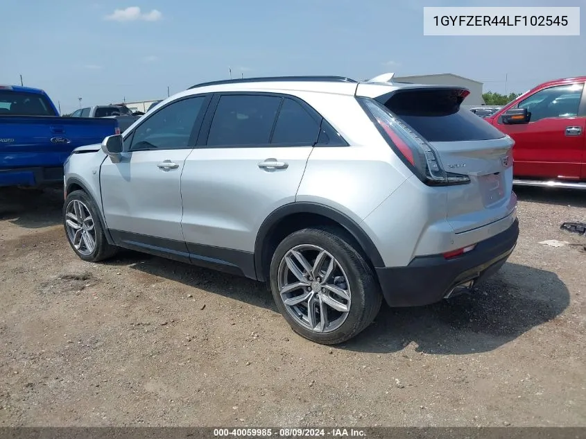 1GYFZER44LF102545 2020 Cadillac Xt4 Fwd Sport