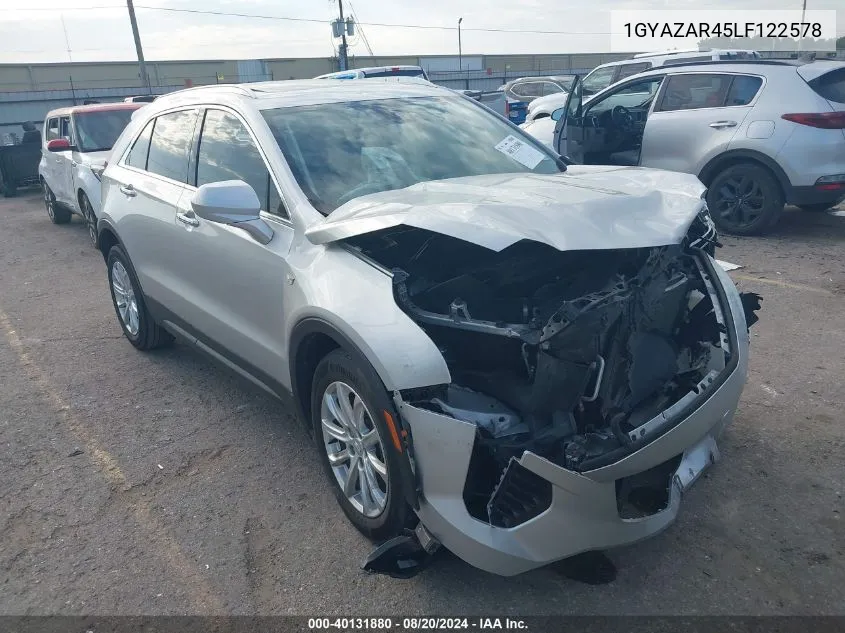 1GYAZAR45LF122578 2020 Cadillac Xt4 Luxury