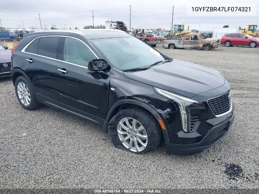 1GYFZBR47LF074321 2020 Cadillac Xt4 Awd Luxury