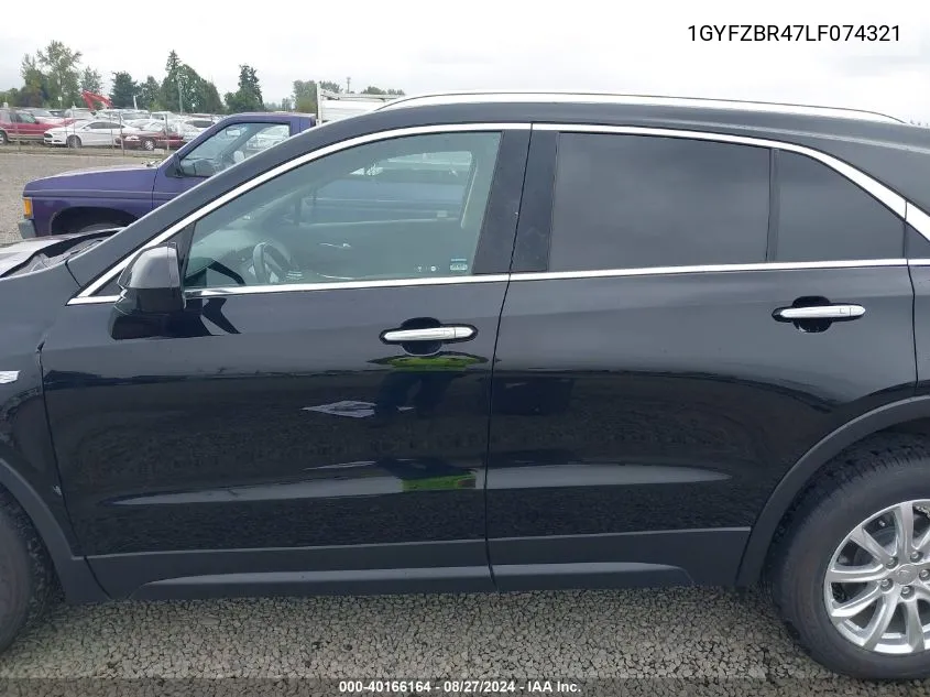 2020 Cadillac Xt4 Awd Luxury VIN: 1GYFZBR47LF074321 Lot: 40166164