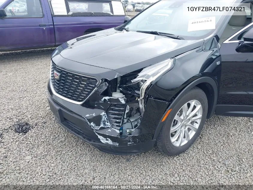 2020 Cadillac Xt4 Awd Luxury VIN: 1GYFZBR47LF074321 Lot: 40166164