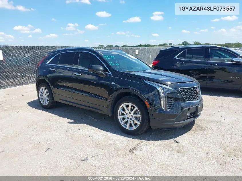 1GYAZAR43LF073557 2020 Cadillac Xt4 Fwd Luxury