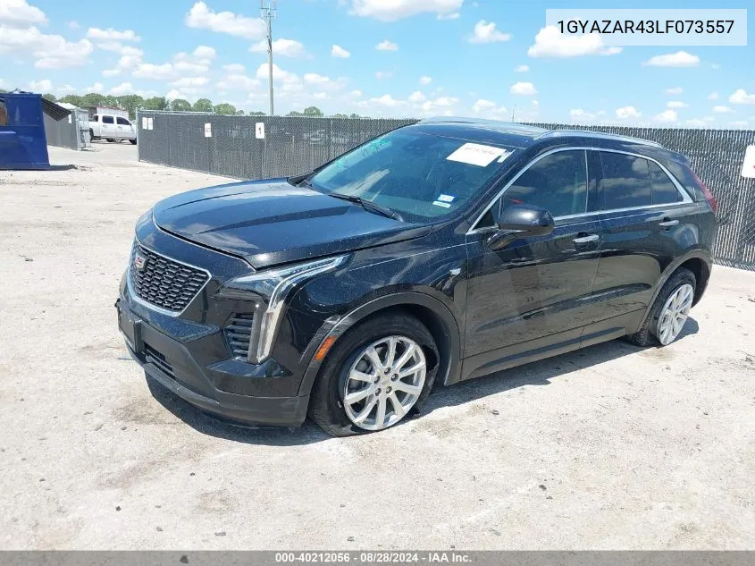 1GYAZAR43LF073557 2020 Cadillac Xt4 Fwd Luxury