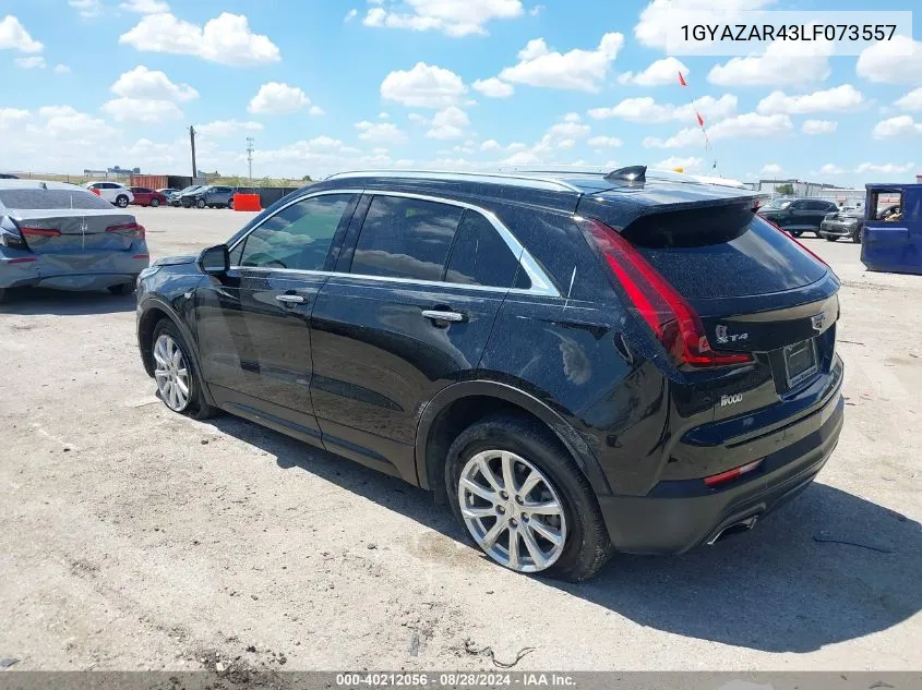 1GYAZAR43LF073557 2020 Cadillac Xt4 Fwd Luxury