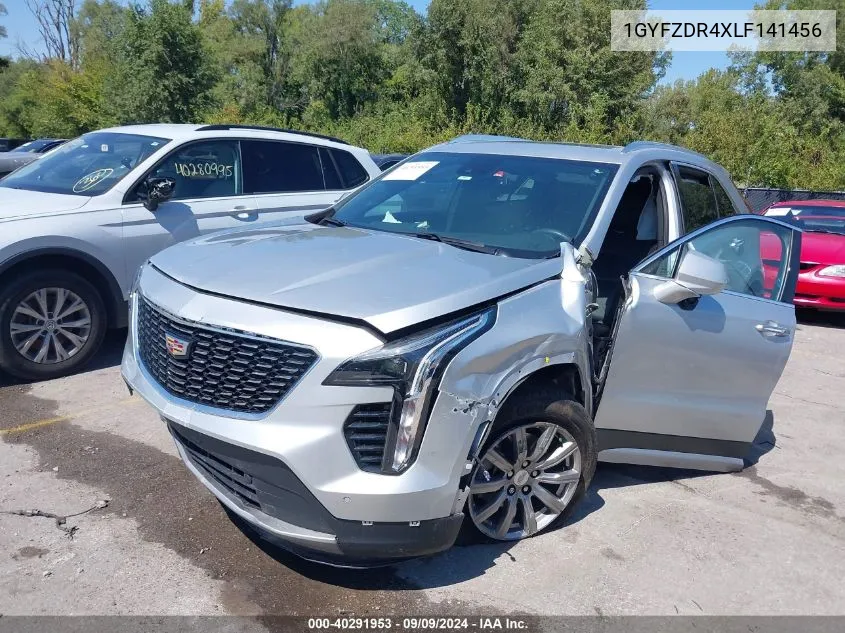 1GYFZDR4XLF141456 2020 Cadillac Xt4 Awd Premium Luxury