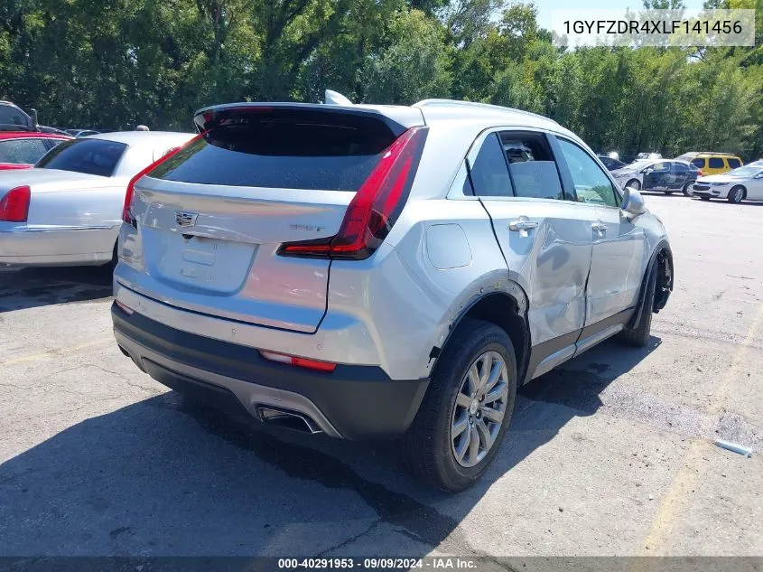 2020 Cadillac Xt4 Awd Premium Luxury VIN: 1GYFZDR4XLF141456 Lot: 40291953