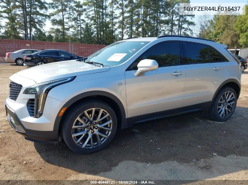 2020 Cadillac Xt4 Fwd Sport VIN: 1GYFZER44LF015437 Lot: 40445721