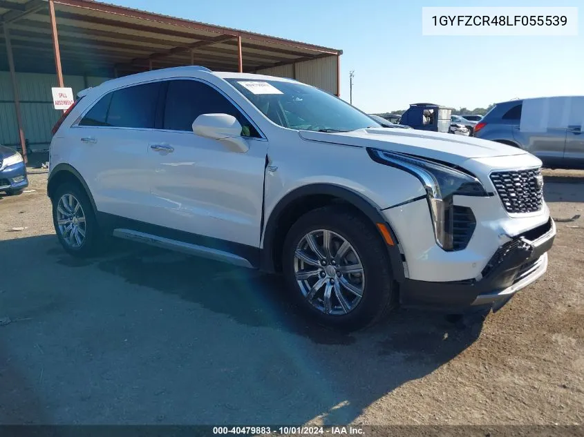 2020 Cadillac Xt4 Premium Luxury VIN: 1GYFZCR48LF055539 Lot: 40479883