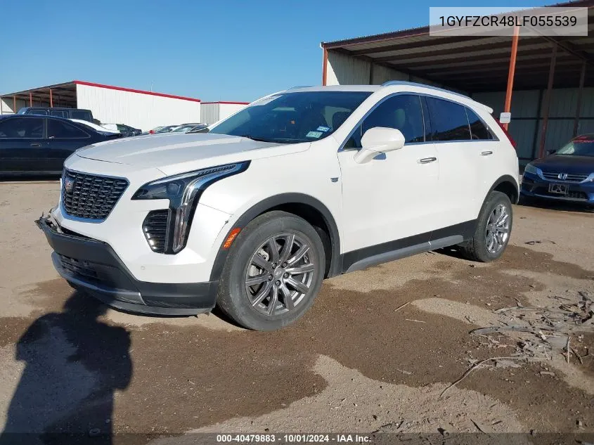 1GYFZCR48LF055539 2020 Cadillac Xt4 Premium Luxury