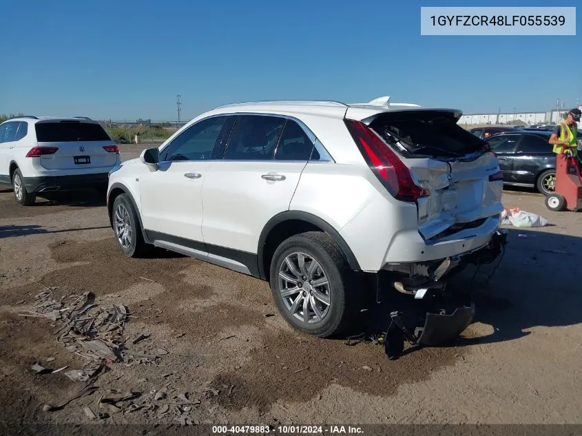 2020 Cadillac Xt4 Premium Luxury VIN: 1GYFZCR48LF055539 Lot: 40479883