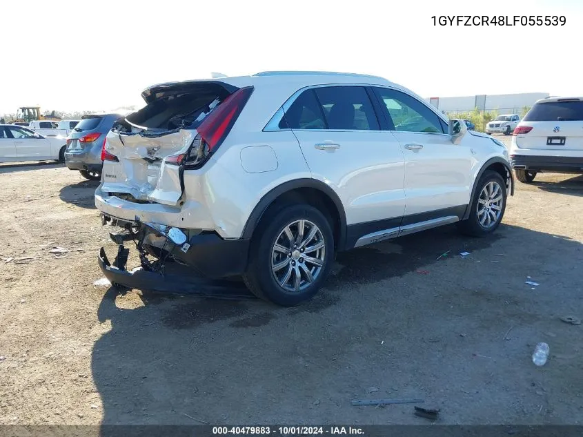 1GYFZCR48LF055539 2020 Cadillac Xt4 Premium Luxury