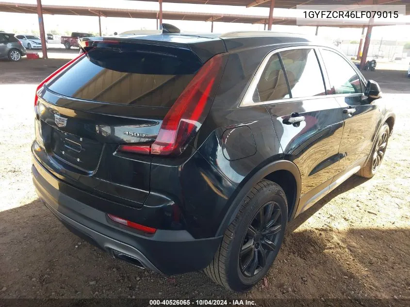 2020 Cadillac Xt4 Fwd Premium Luxury VIN: 1GYFZCR46LF079015 Lot: 40526065