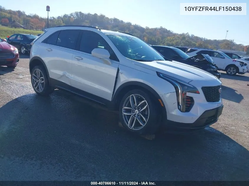 2020 Cadillac Xt4 Awd Sport VIN: 1GYFZFR44LF150438 Lot: 40786610