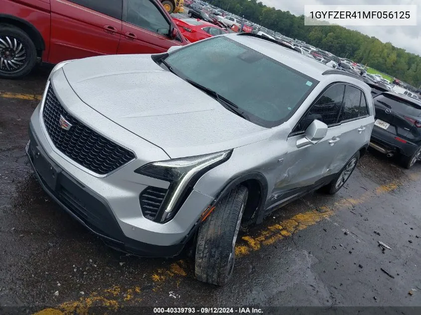 2021 Cadillac Xt4 Sport VIN: 1GYFZER41MF056125 Lot: 40528079