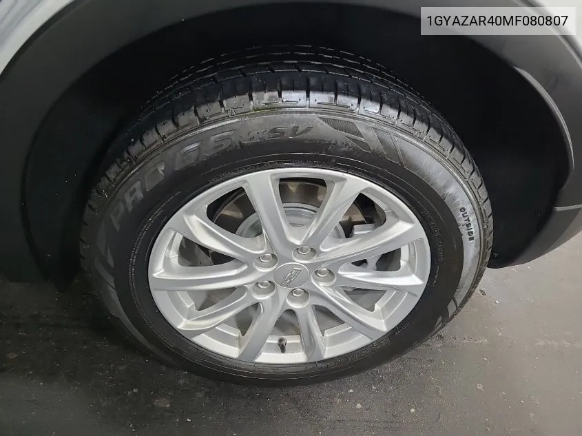 1GYAZAR40MF080807 2021 Cadillac Xt4 Fwd Luxury