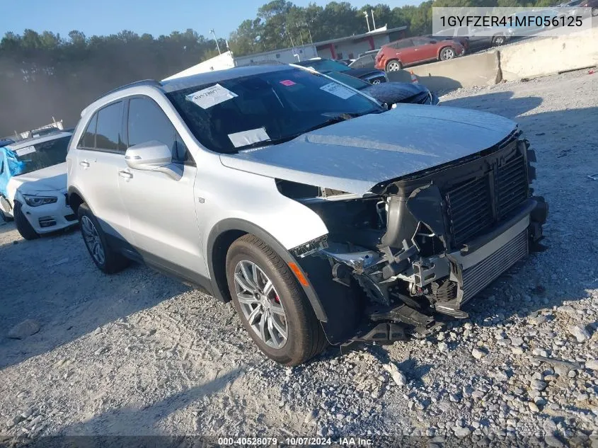 2021 Cadillac Xt4 Sport VIN: 1GYFZER41MF056125 Lot: 40528079