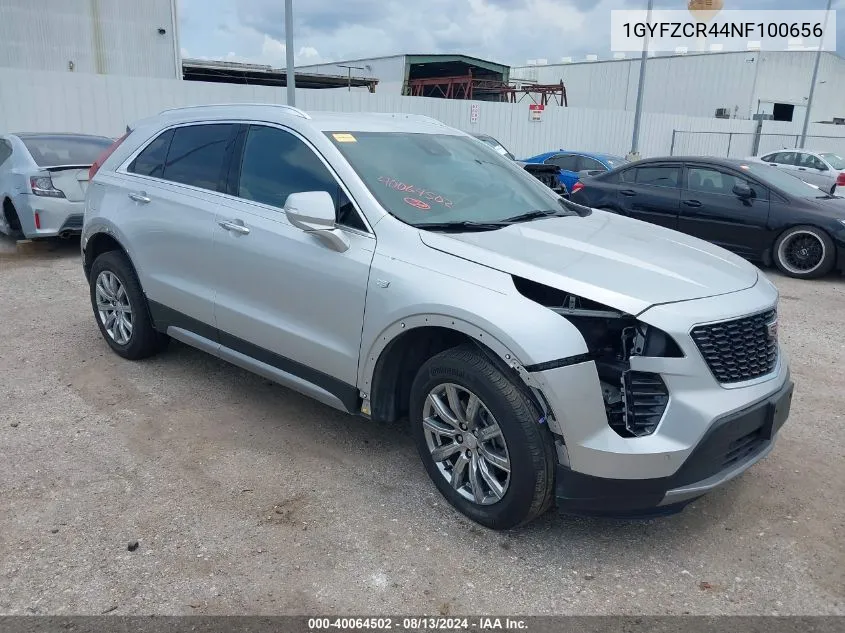 1GYFZCR44NF100656 2022 Cadillac Xt4 Fwd Premium Luxury