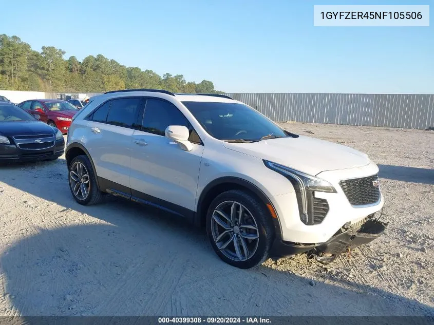 2022 Cadillac Xt4 Sport VIN: 1GYFZER45NF105506 Lot: 40552342