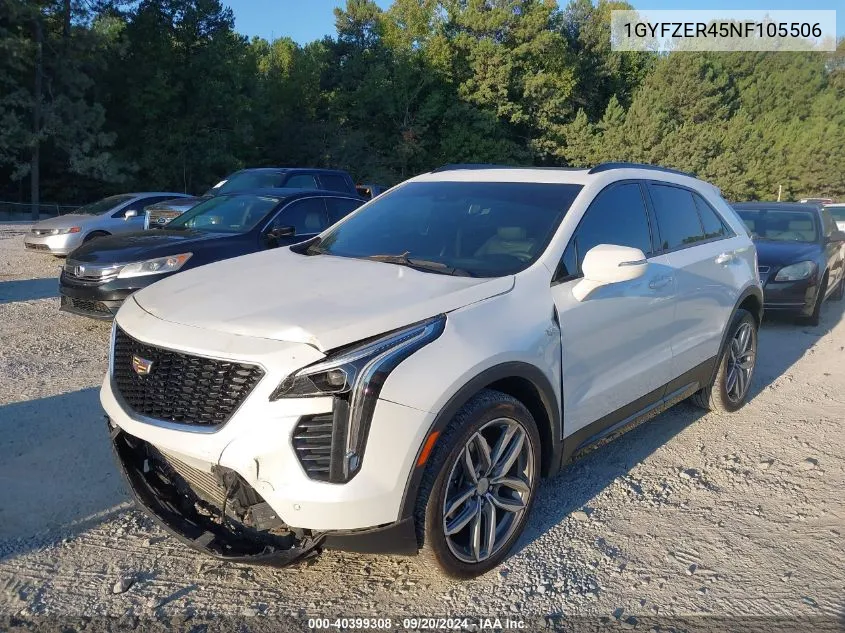 2022 Cadillac Xt4 Sport VIN: 1GYFZER45NF105506 Lot: 40552342