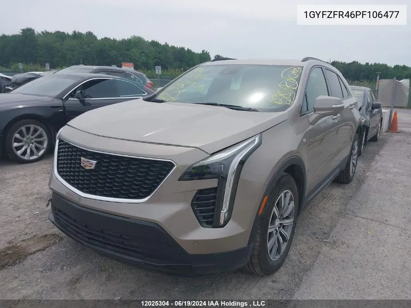 1GYFZFR46PF106477 2023 Cadillac Xt4