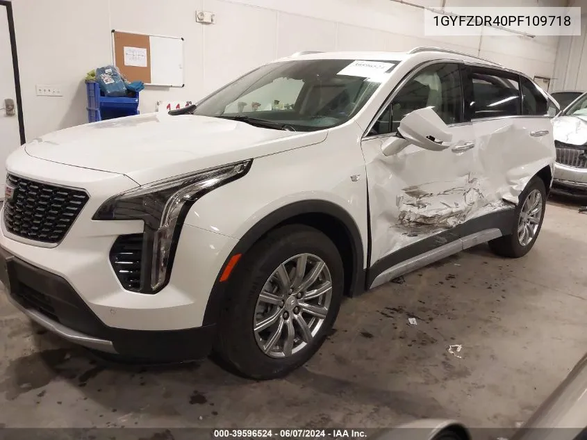 1GYFZDR40PF109718 2023 Cadillac Xt4 Awd Premium Luxury