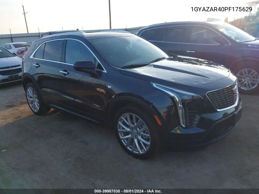 2023 Cadillac Xt4 Fwd Luxury VIN: 1GYAZAR40PF175629 Lot: 39987030