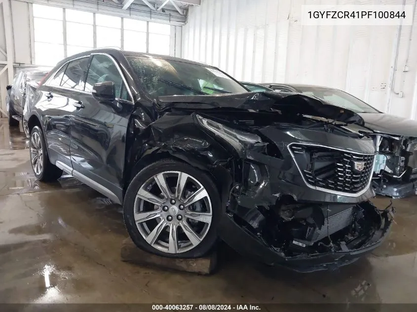 1GYFZCR41PF100844 2023 Cadillac Xt4 Fwd Premium Luxury